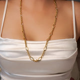 Colar Bold Elos Portugueses Em Ouro Amarelo 79Cm