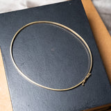 Pulseira Bracelete Thin Em Ouro Amarelo 2mm