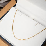 Colar Cordão Veneziana Hstern Em Ouro Amarelo 61,5 Cm