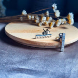 Brincos Hstern Em Ouro Branco Com Diamantes