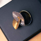 Anel Hstern Grupo Corpo Lecuona Em Ouro Amarelo E Nobre