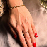 Anel Antônio Bernardo Em Ouro Amarelo