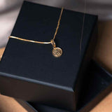 Pingente Medalha Anjo Da Guarda Em Ouro Amarelo