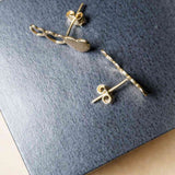 Brinco Trio Corações Em Ouro Amarelo