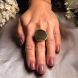 Anel Antônio Bernardo Bold Spoun Em Ouro Amarelo