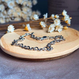 Pulseira Elos Infinito Em Ouro Branco