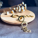 Brincos Pendente Vivara Circles Em Ouro Amarelo