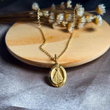 Pingente Nossa Senhora Aparecida Em Ouro Amarelo